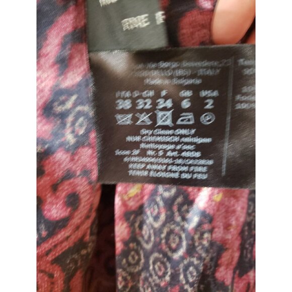 Cinzia Rocca Women’s Navy Blue Wool Cashmere Pea Coat Size 38 US 2 Italy - Picture 9 of 13